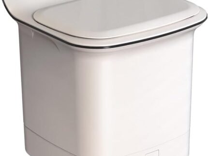 13-inch Foot Spa with Fully Automatic Electric Massage Dual-Action System, Integrating Electric Massage Rollers and Shiatsu Functionality, Featuring a Timer and Water Temperature Control