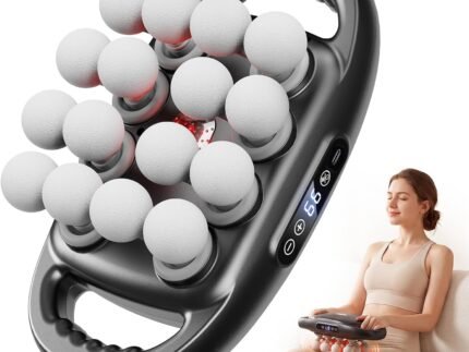 16 Head Massage Gun, Deep Tissue Back Massager, 9 Modes, 9 Speeds