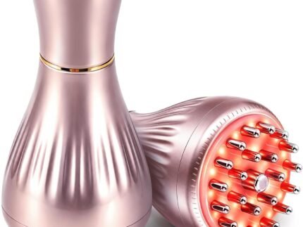 Lymphatic Drainage Massager & Body Sculpting Machine, Cellulite Massage Tool, Fascia Blaster with Light, Heat & Vibration, for Legs, Arms & Body