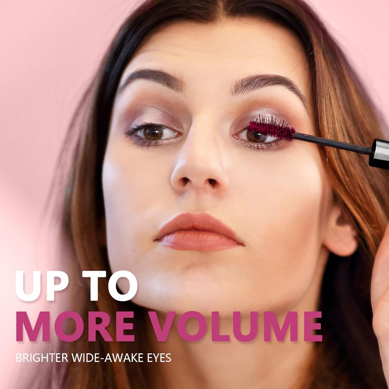 1790964288 3pcs Colored Mascara Set Colorful Pink Orange Purple Color Mascara