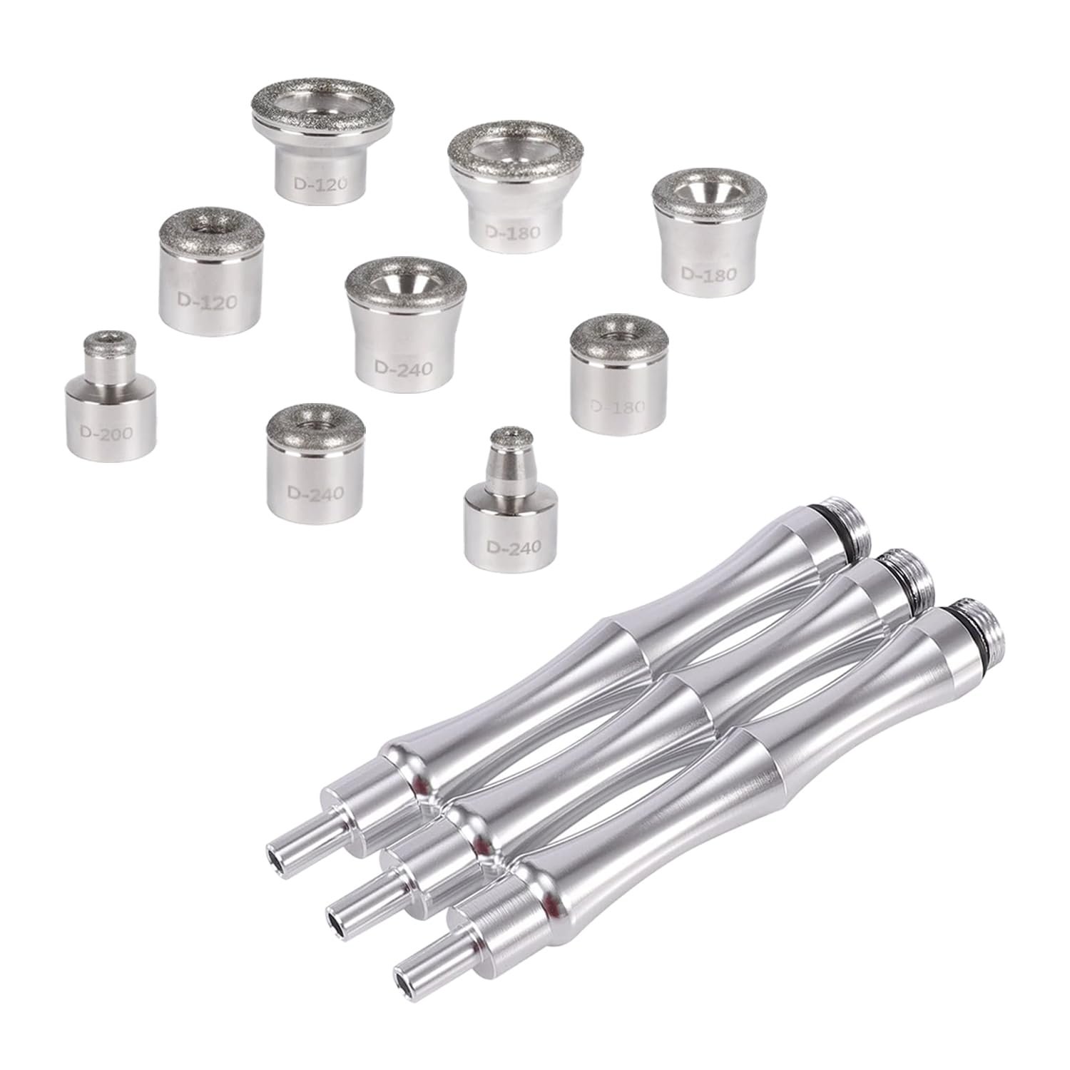 1790983174 Diamond Dermabrasion Head Microdermabrasion Kit 9 Tips and 3 Wands and 1 Pack Filters Facial Exfoliator Tool for Home