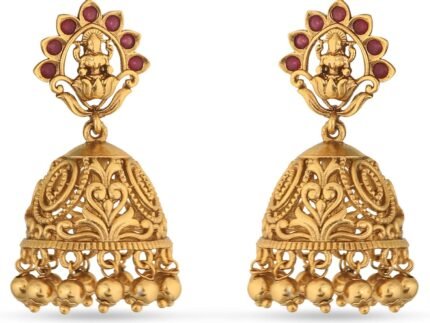 TARINIKA Utash Antique Jhumka Indian Earrings – Indian Jewelry for Women