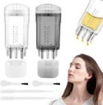 2Pcs Minoxidil Applicator with Cleaning Brushes & Droppers，Scalp Applicator