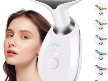 3 in 1 Face 𝖲cuIpting Tool, 7 Color Mode, Facial Massager for Face and Neck, At-Home Facial Beauty De𝗏ice for Skin Care, Face 𝖲cuIpting Wand