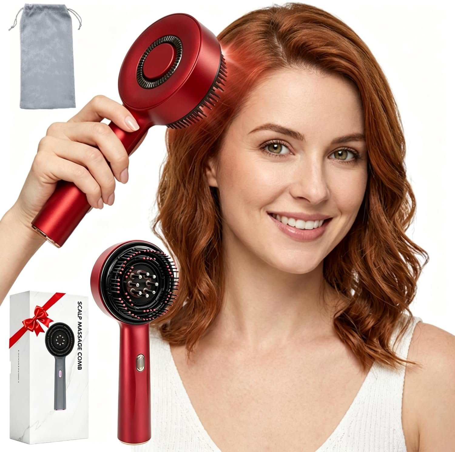3 in 1 Hair Scalp Massager for Hair Growth, Scalp Oil Applicator Massager 3 in 1 Hair Scalp Massager for Hair Growth, Scalp Oil Applicator Massager