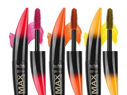3pcs Colored Mascara Set Colorful Pink Orange Purple Color Mascara