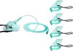 4 Pack Oxygen Mask for Face Adult with 6.6′ Tube & Adjustable Elastic Strap – Size L