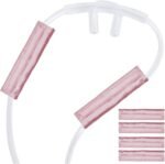 4 Pcs Nasal Oxygen Cannula Cover, Silk CPAP Strap Covers for Face