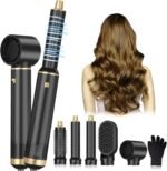 5 in 1 Hair Dryer Brush Set, Air Curler Wrap Hair Styler Blow Dryer