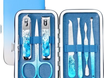 7-in-1 Stainless Steel Manicure Pedicure Nail Kit