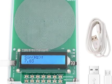 7.83Hz Frequency Generator,0.1HZ-100000Hz Adjustable Sound Frequency Machine,Schumann Wave Resonance Generator, USB Powered Frequency Device