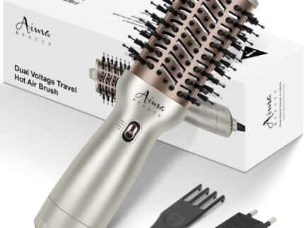 Aima Beauty Worldwide Travel Hot Air Brush Auto Dual Voltage Cool Shot