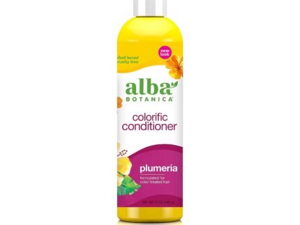 Alba Botanica Colorific Conditioner, Plumeria, 12 Oz (Packaging May Vary)