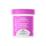Almay Longwear & Waterproof Eye Makeup Remover Pads, 80 Count