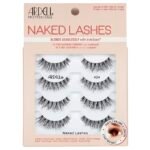 Ardell Naked Lashes 424 Wispy Lashes Natural Look False Eyelashes, 4 Pairs