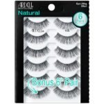 Ardell Natural 105 False Eyelashes Eye-Lifting Strip Lashes Black, 6 Pairs