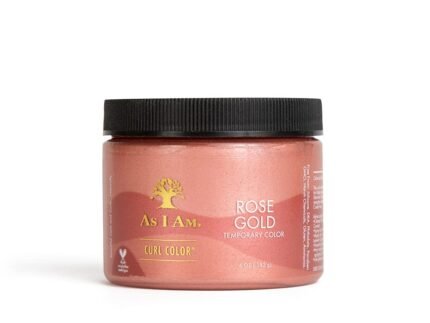 As I Am Curl Color – Rose Gold – 6 Ounce – Curling Gel – Temporary Color – Vegan and Cruelty Free