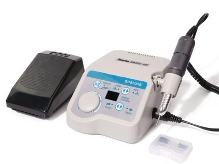 BLUERISE 35000RPM 65W Electric Nail Drill Machine for Acrylic Nails Professional Salon Equipment Manicure Pedicure Electric Nail File for Acrylic Remove Nail Gel Polish