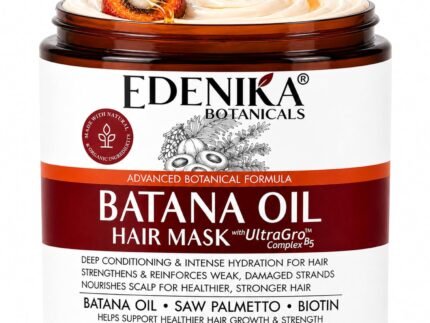 Batana Hair Mask with Batana Oil for Hair Growth & Deep Conditioning