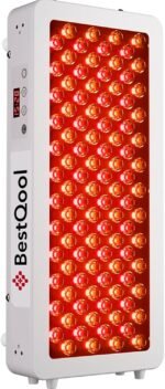 BestQool Red Light Therapy Panel, 4 Wavelengths for Body and face, 160W