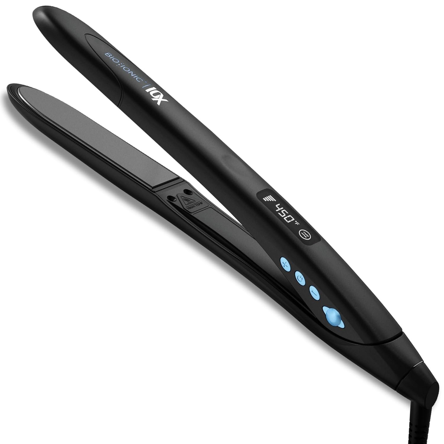 Bio Ionic 10X Styling Iron Hair Straightener with 1″ Sonic Vibrating Plates Bio Ionic 10X Styling Iron Hair Straightener with 1″ Sonic Vibrating Plates