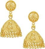 BodhaGold Plated Traditional Indian Jhumka Earrings (SJ_1032)