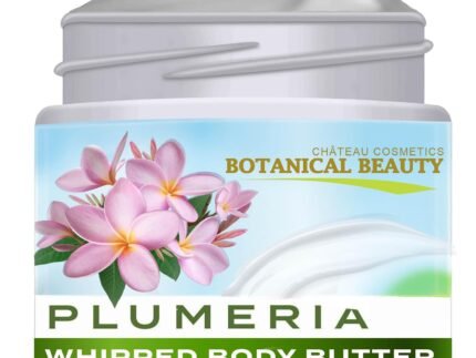 Botanical Beauty PLUMERIA WHIPPED BODY BUTTER with Shea Butter, Cocoa Butter, Coconut Oil for All Skin Types, for Dry, Sensitive Skin. Moisturizing Cream for Women, Men (8 Fl Oz 240 ml)