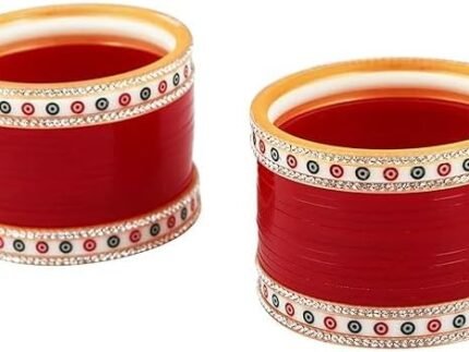 Bridal Chuda Normal Use Fabulous Design Build Quality Beautifully Made Chura Bangle Set By The Great Indian Store