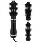 CHI 3-in-1 Round Blowout Brush, Hair Dryer for Smooth & Frizz-Free Hair