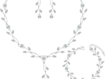 CSY Elegant Bridal Jewelry Sets Prom Homecoming Gown Accessories