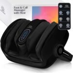 Cloud Massage Shiatsu Foot Massager with Heat, Standard Size, Black