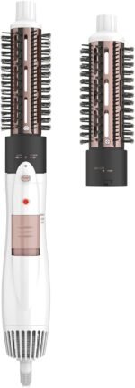 Conair Thermal Brush Set, Double Ceramic, Interchangeable, 1.25″ & 1.5″