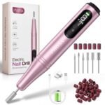Cordless Electric Nail Drill, 9 Speed Professional E Filer for Nails