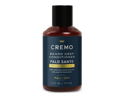 Cremo Palo Santo Beard Deep Conditioner For Men, Helps Soften Dry, Coarse Facial Hair with Powerful Moisturizers, 6 Fl Oz