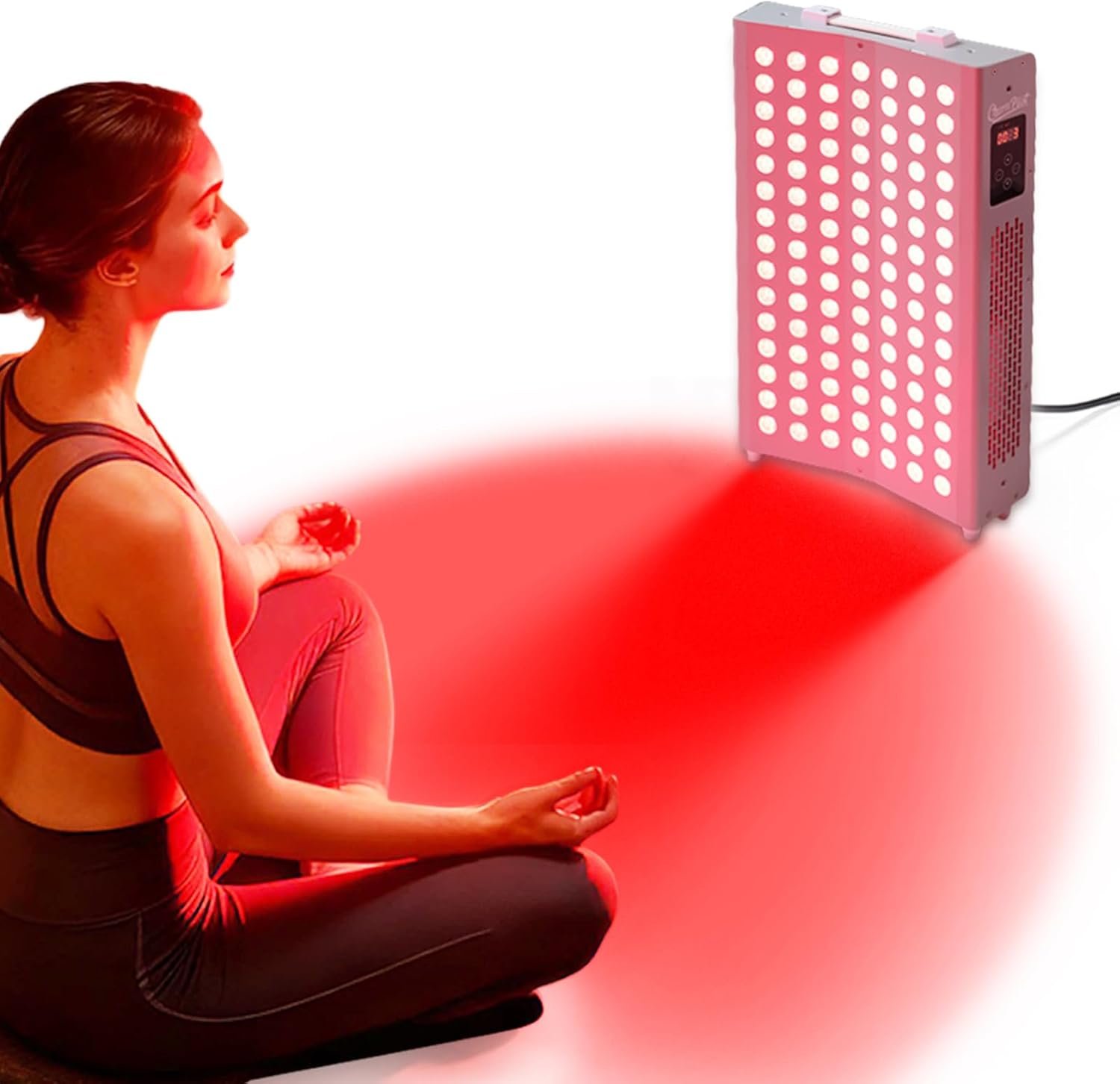Curved Red Light Therapy Panel, 105 LEDs, Near‑Infrared Light Device Curved Red Light Therapy Panel, 105 LEDs, Near‑Infrared Light Device