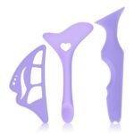 DAGEDA 3Pcs Eyeliner Stencils Set, Suitable for Eyetour Eyeshadow, Mascara
