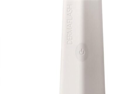 DERMAFLASH DERMAPORE+ Skin Care Device, Ultrasonic 2-in-1 Pore Extractor and Skincare Infuser, Stone