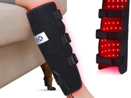 DGXINJUN Red Light Therapy Device for Body Calf Arm Pain Relief Near Infrared Light Therapy 850nm LED Muscle Wrap for Leg Home Use Nerve Damage Deep Penetrating Heals