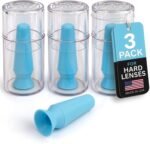 DMV Scleral Cup Contact Lens Applicator Tool Made in USA 3 Pack – Blue