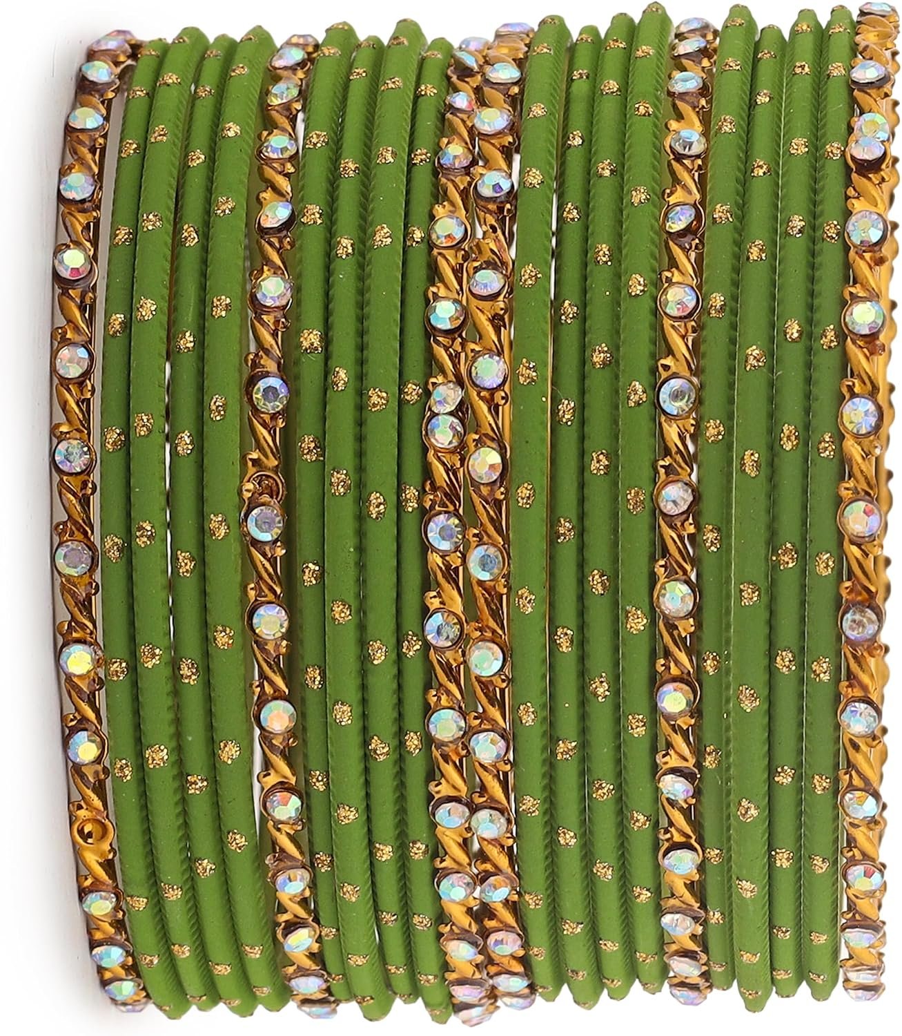 Desi Indian Bangles For Women – Set Of 22 Pcs Desi Indian Bangles For Women – Set Of 22 Pcs