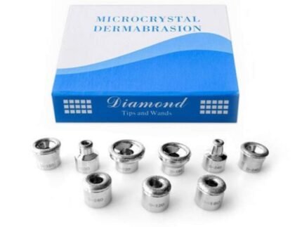 Diamond Dermabrasion Head Microdermabrasion Exfoliator Home Facial Dermabrasion Tool Dermabrasion Replacements 9Tips