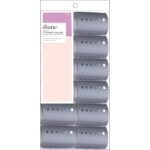 Diane 2″ Large Smooth Hair Rollers for Volume & Blowouts 12-Pack, Grey