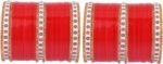 Efulgenz Indian Punjabi Bridal Chura Bridal Chuda Bangle Bracelets