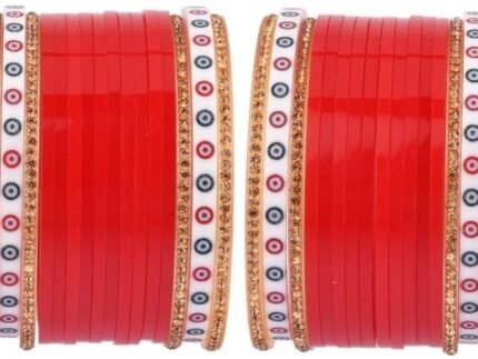 Efulgenz Indian Punjabi Bridal Chura Bridal Chuda Bangle Bracelets