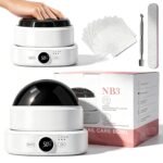 Electric Nail Soaking Bowl, Precise Temperature Control 86-140°F (30-60°C)