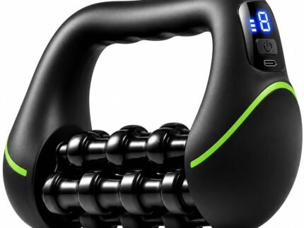 Electric Roller Massager, 8 Speeds, 24 Nodes, Handheld