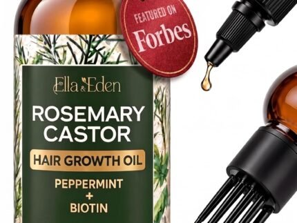 Ella & Eden Rosemary Oil For Hair Growth With Castor, Peppermint, Biotin