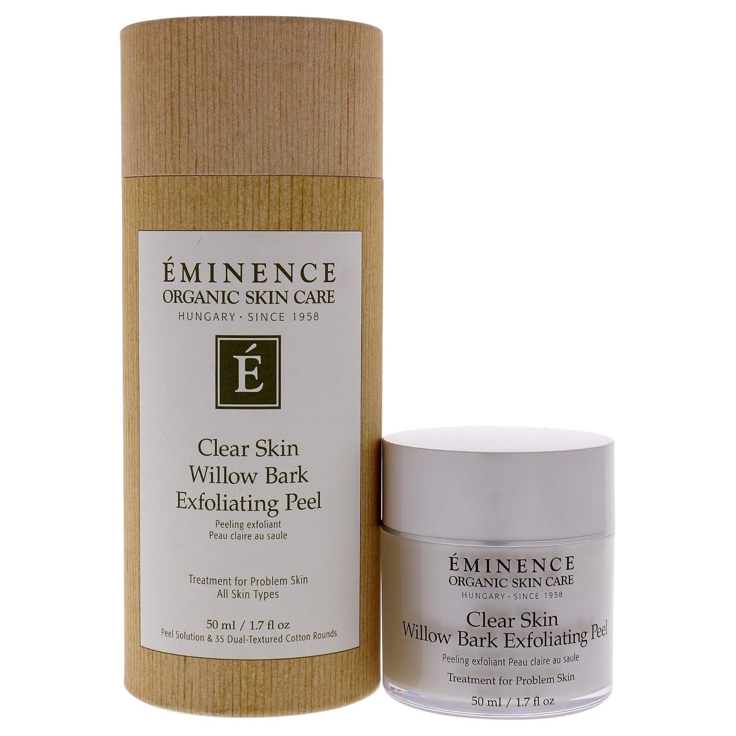 Eminence Organic Skincare Exfoliating Peel Clear Skin Willow Bark, 1.7 Ounce Multi-color 919EPCLR/Em Eminence Organic Skincare Exfoliating Peel Clear Skin Willow Bark, 1.7 Ounce Multi-color 919EPCLR/Em