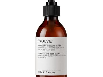 Evolve Organic Beauty – Natural Deep Clean Micellar Water | Small-Batch, Vegan Clean Beauty (6.4 fl oz | 190 mL)