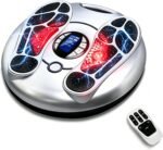 FSA EMS Foot Massager for Neuropathy with 4 TENS Muscle Stimulator Pads